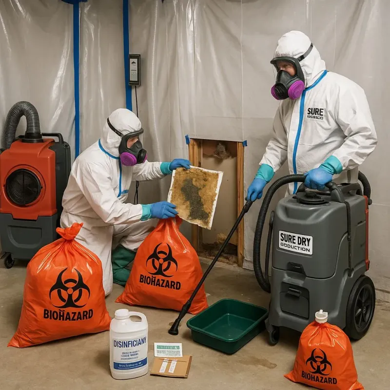 Contaminated Water Handling Protocols process in Tryon, NC