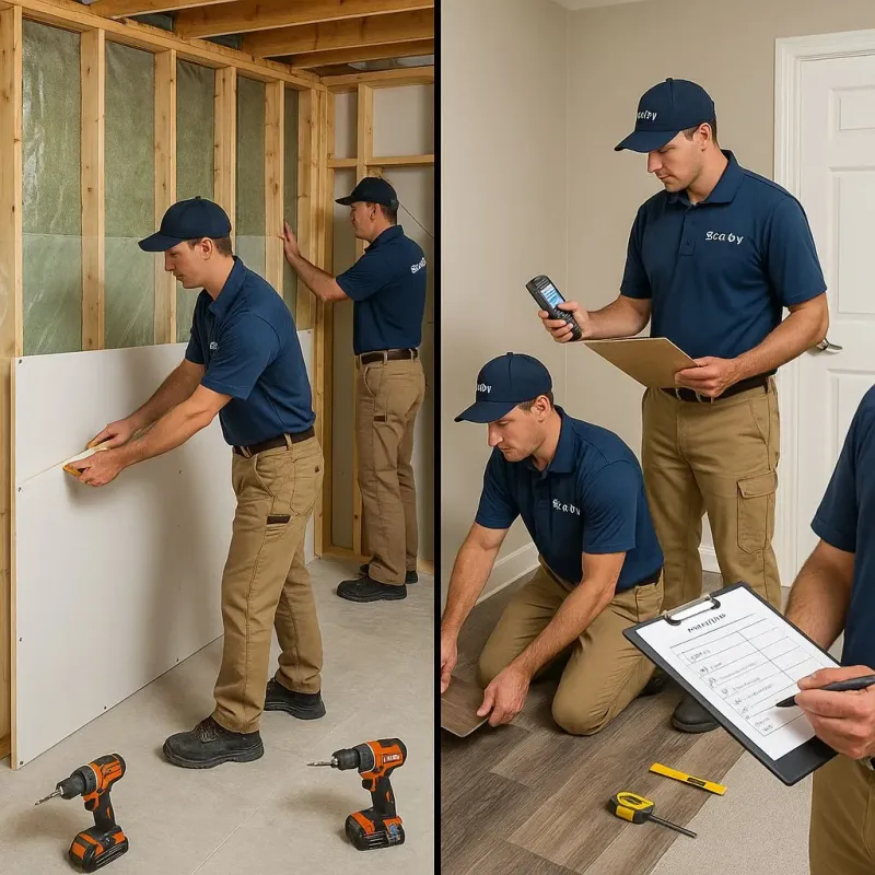 Repairs and Reconstruction process in Tryon, NC