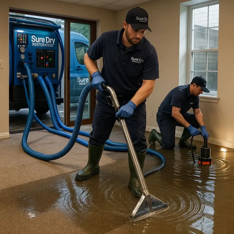 Water Extraction and Removal process in Tryon, NC